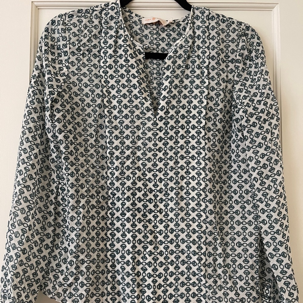 Tory Burch silk blouse size 4